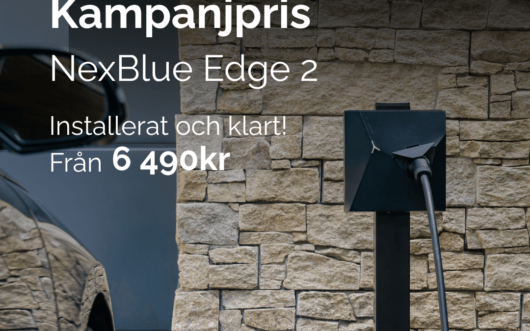 Kampanj på NexBlue laddbox